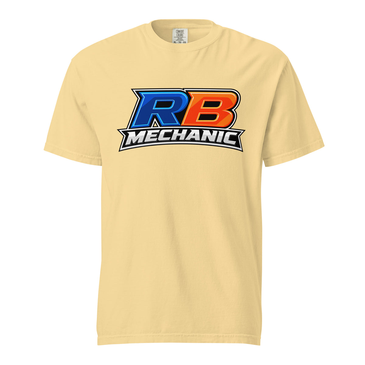 Signature | Comfort Colors T-Shirt | RB Mechanic | Crest Logo