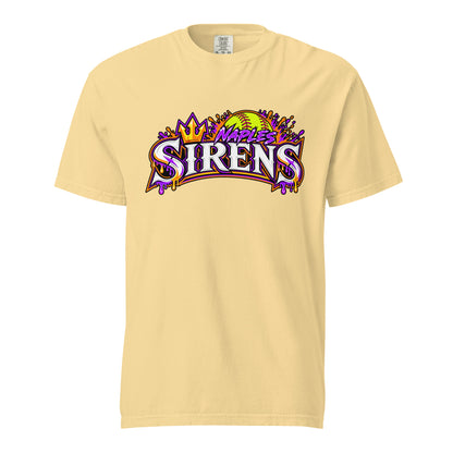 Signature | Comfort Colors T-Shirt | Naples Sirens | Emblem Logo