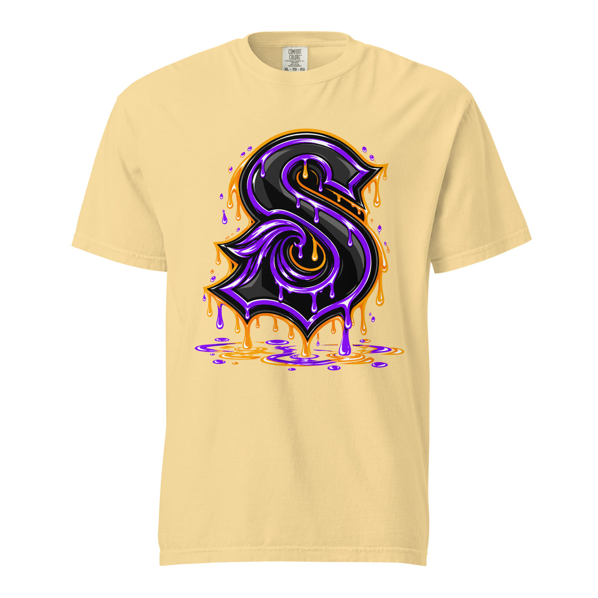 Signature | Comfort Colors T-Shirt | Naples Sirens | Lettermark Logo