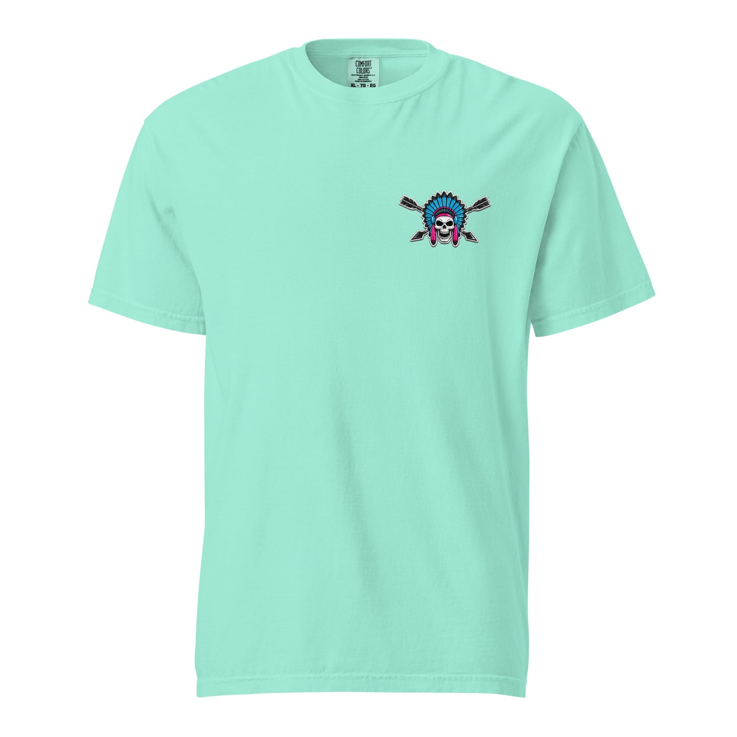 Signature | Comfort Colors T-Shirt | Savage Softball | Chief Skullcrest Logo