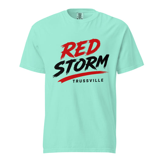 Signature | Comfort Colors T-Shirt | Red Storm | Modern Script Logo