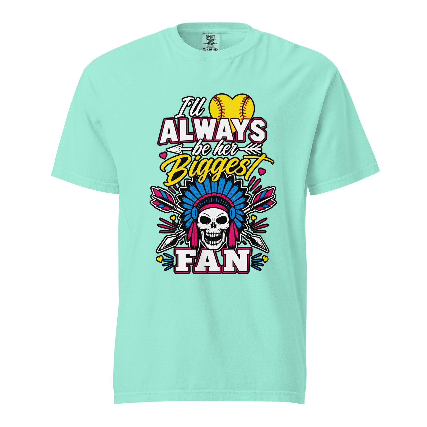 Signature | Comfort Colors T-Shirt | Savage Softball | Valor Logo