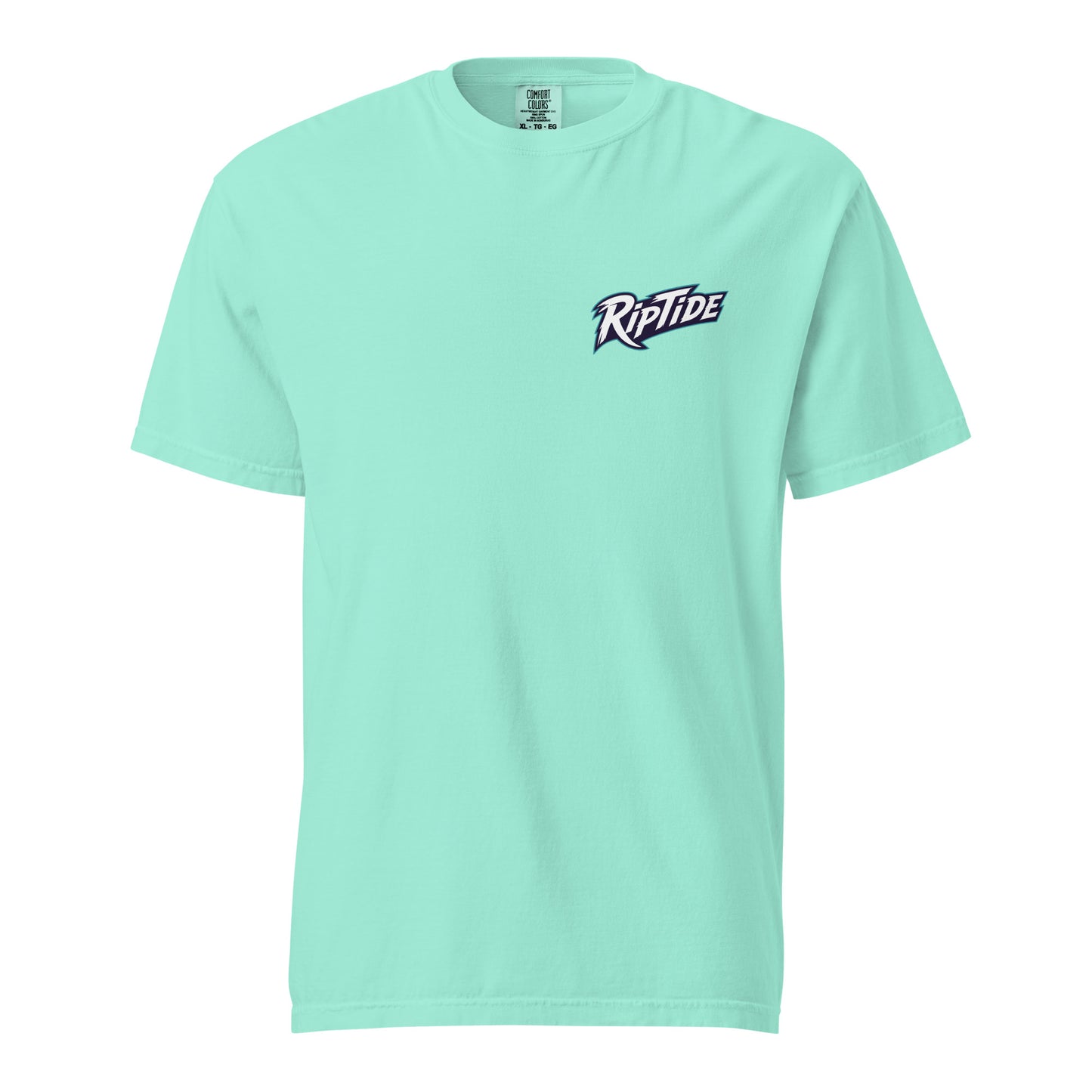 Signature | Comfort Colors T-Shirt | RipTide Softball | Modern Script Logo