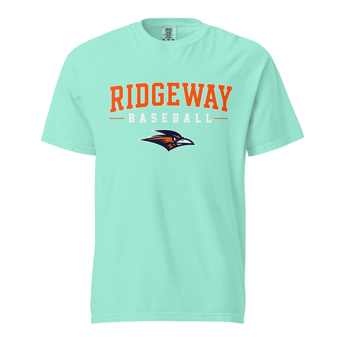 Signature | Comfort Colors T-Shirt | Ridgeway High School Baseball | Emblem Logo