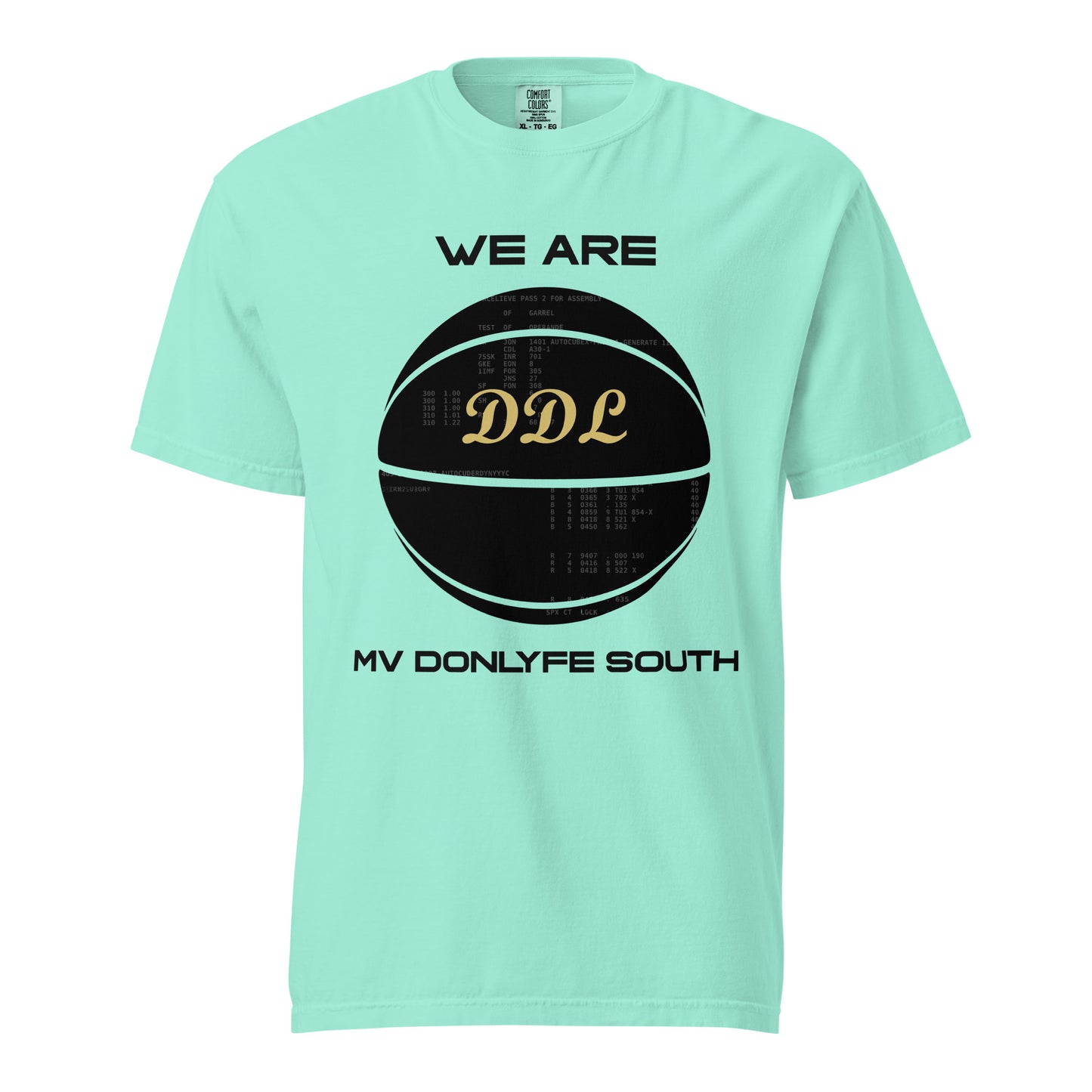 Signature | Comfort Colors T-Shirt | Official DDL Merchandise | Emblem Logo