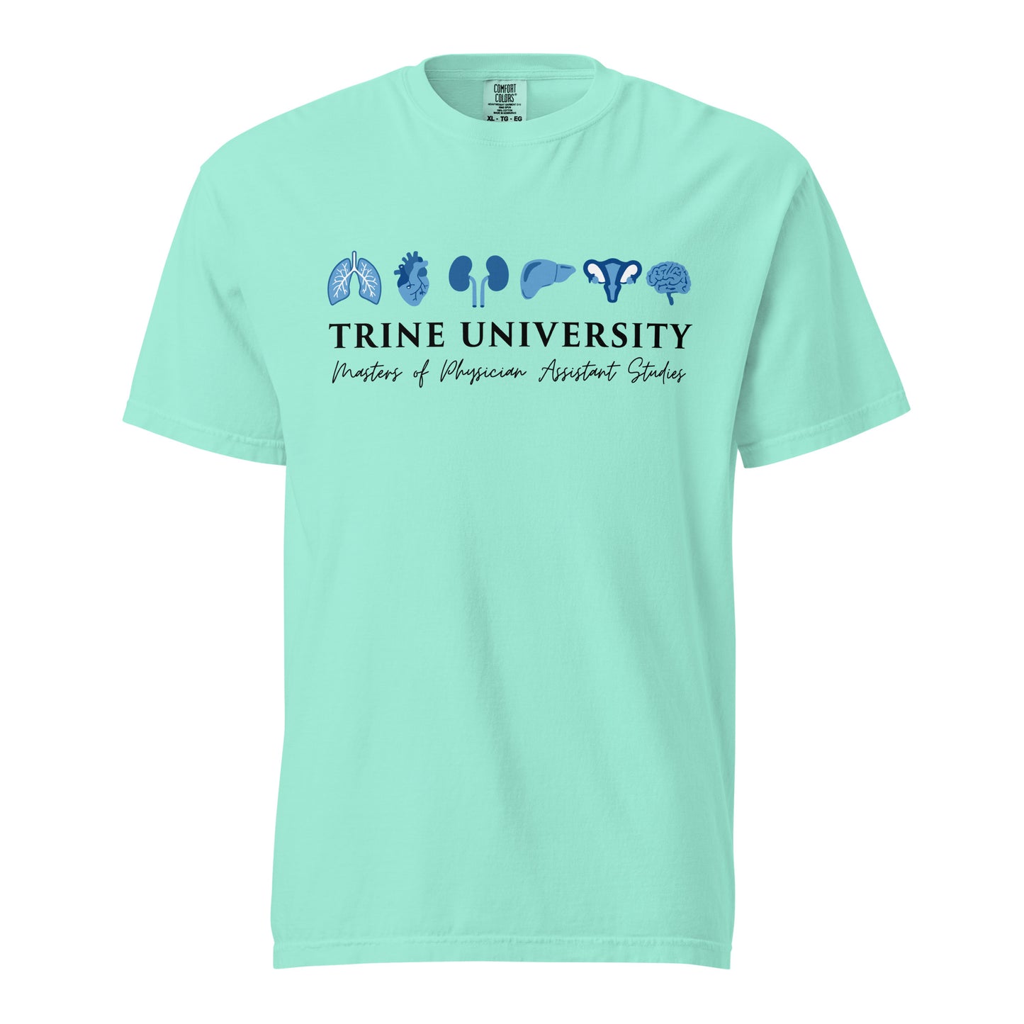 Signature | Comfort Colors T-Shirt | Trine PA program | Modern Script Logo