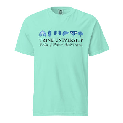 Signature | Comfort Colors T-Shirt | Trine PA program | Modern Script Logo