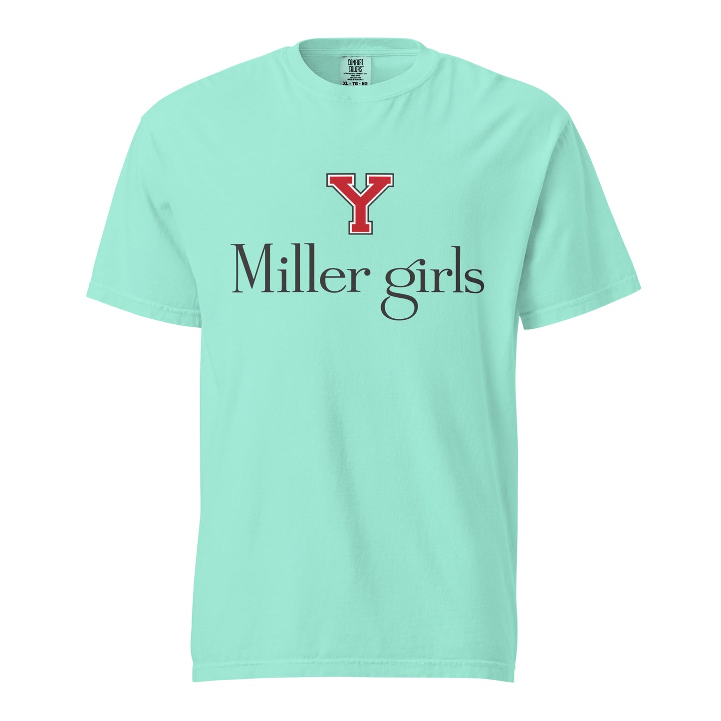 Signature | Comfort Colors T-Shirt | Yukon Student Council | Miller Girls Logo