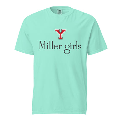 Signature | Comfort Colors T-Shirt | Yukon Student Council | Miller Girls Logo