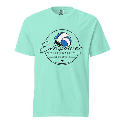 Signature | Comfort Colors T-Shirt | Empower Volleyball Club | Icon Logo