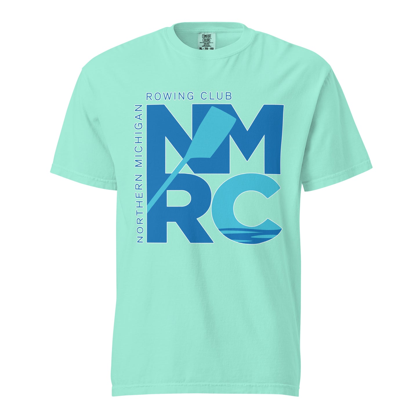 Signature | Comfort Colors T-Shirt | Northern Michigan Rowing | Modern Script Logo