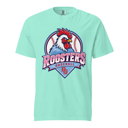Signature | Comfort Colors T-Shirt | Rooster Nation | Emblem Logo