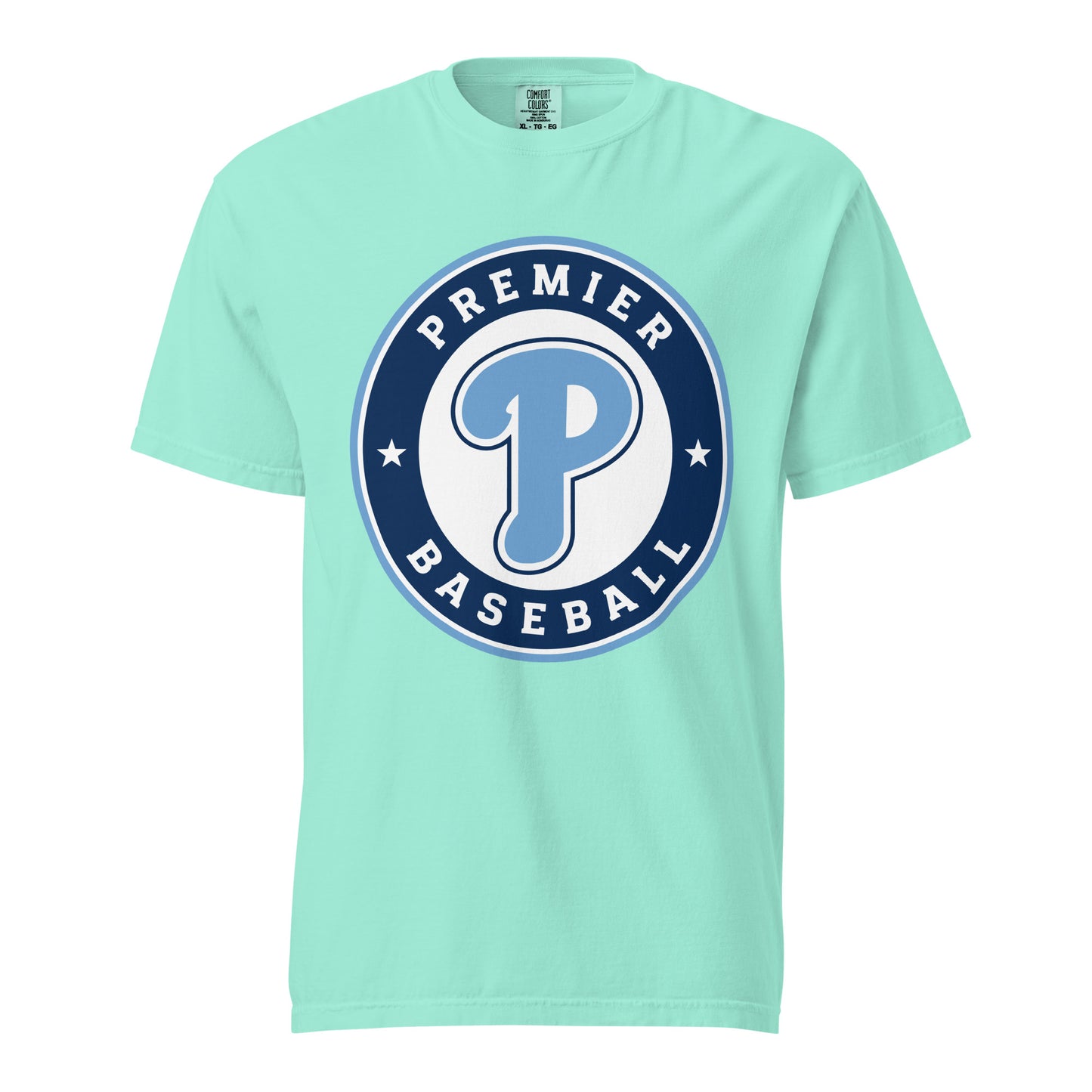 Signature | Comfort Colors T-Shirt | Premier Baseball | Badge Logo