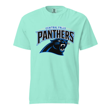 Signature | Comfort Colors T-Shirt | Central Falls Panthers | Emblem Logo