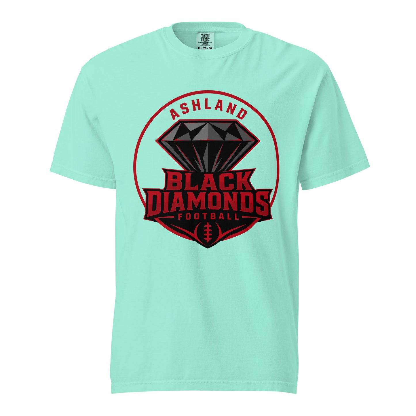 Signature | Comfort Colors T-Shirt | Ashland Black Diamonds | Badge Logo