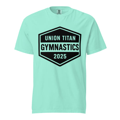 Signature | Comfort Colors T-Shirt | Union Gymnastics | Vanguard Logo