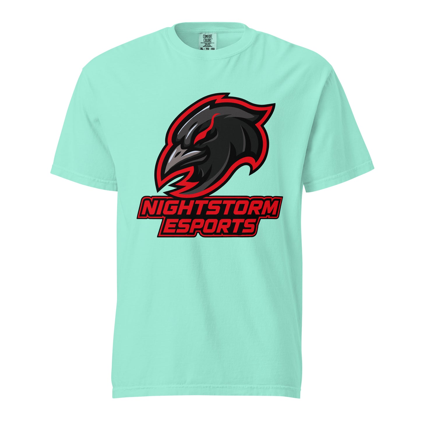 Signature | Comfort Colors T-Shirt | NightStorm Esports | Crest Logo