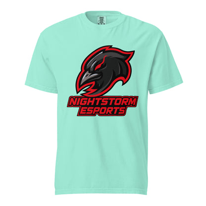 Signature | Comfort Colors T-Shirt | NightStorm Esports | Crest Logo