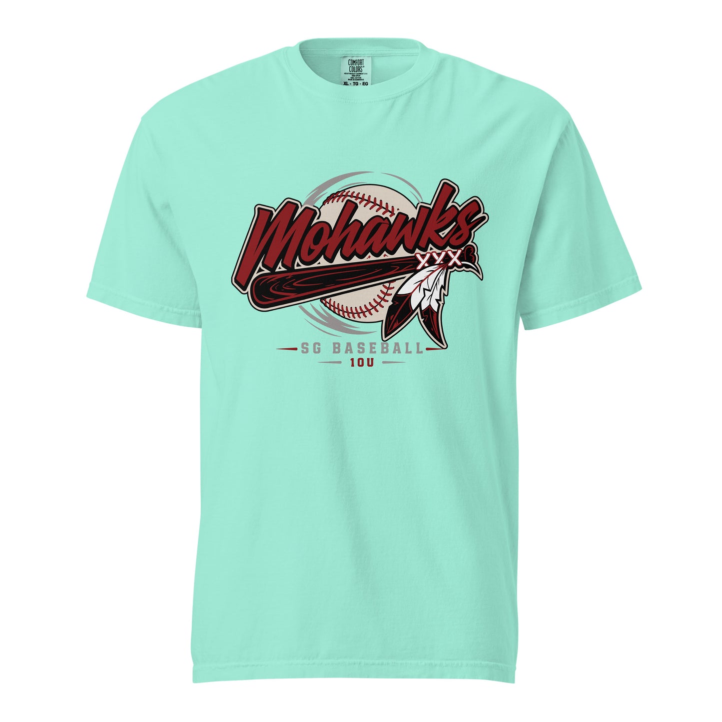 Signature | Comfort Colors T-Shirt | Mohawks | Vanguard Logo