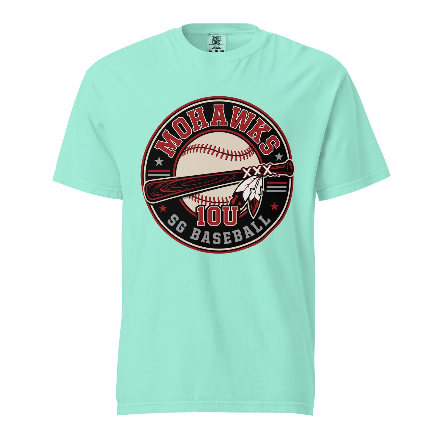Signature | Comfort Colors T-Shirt | Mohawks | Athletics Logo