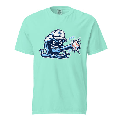 Signature | Comfort Colors T-Shirt | Long Island Tides Baseball | Mascot Logo
