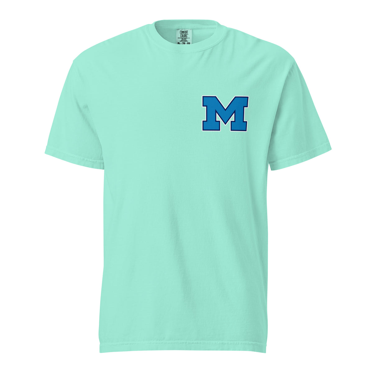 Signature | Comfort Colors T-Shirt | Medfield Softball | Lettermark Logo