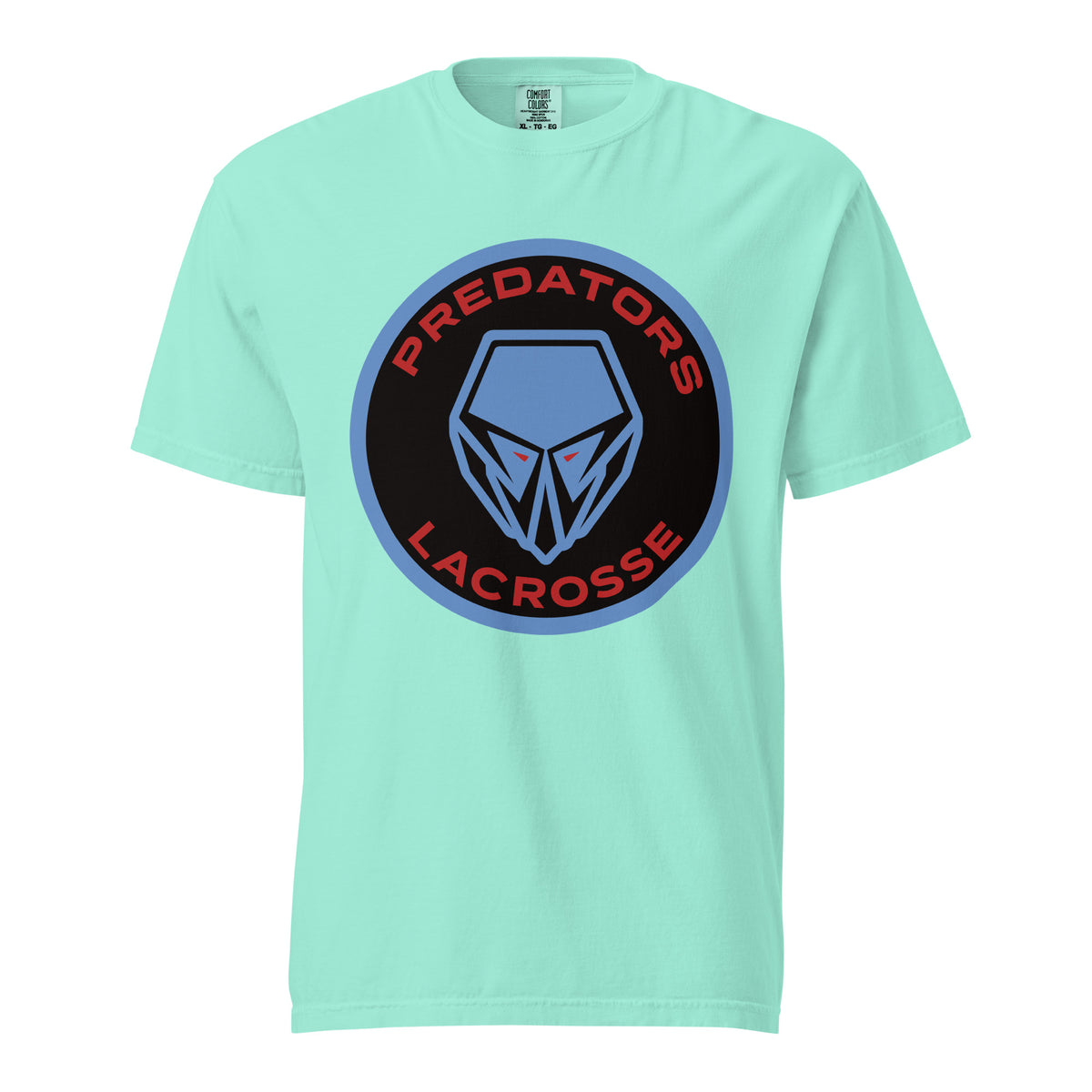 Signature | Comfort Colors T-Shirt | Predators Lacrosse | Badge Logo