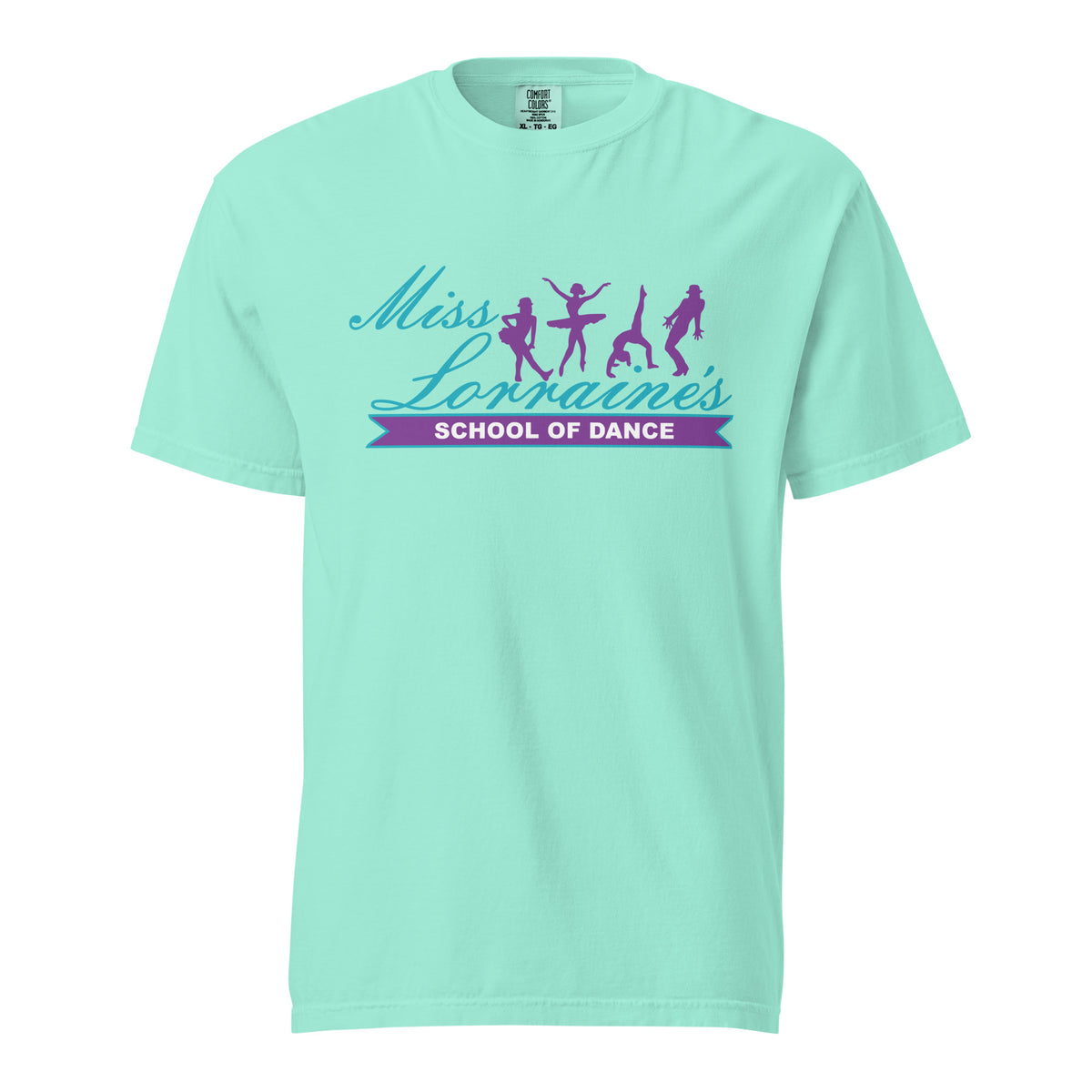 Signature | Comfort Colors T-Shirt | Miss Lorraine’s School of Dance | Crest Logo