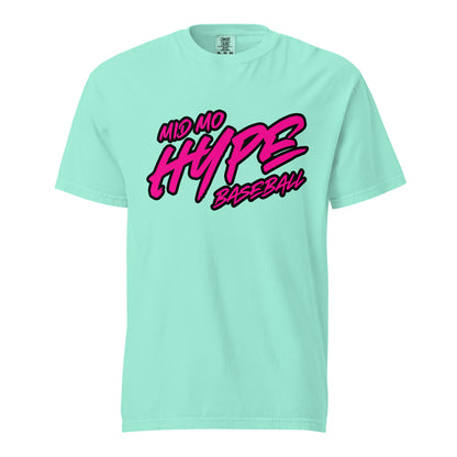 Signature | Comfort Colors T-Shirt | Hype Baseball Club | Crest Logo