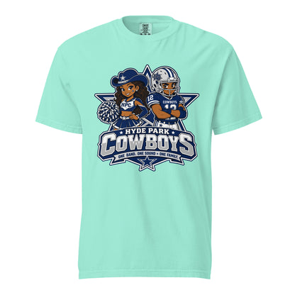 Signature | Comfort Colors T-Shirt | Hyde Park Cowboys | Vanguard Logo
