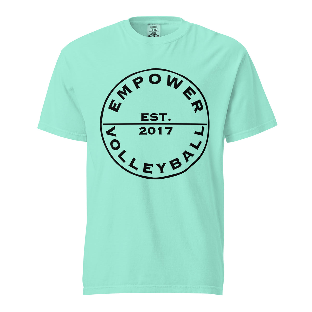Signature | Comfort Colors T-Shirt | Empower Volleyball Club | Valor Logo