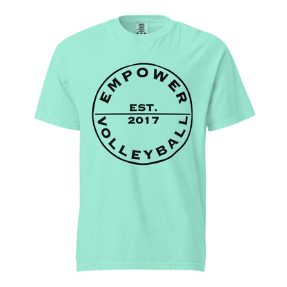 Signature | Comfort Colors T-Shirt | Empower Volleyball Club | Valor Logo