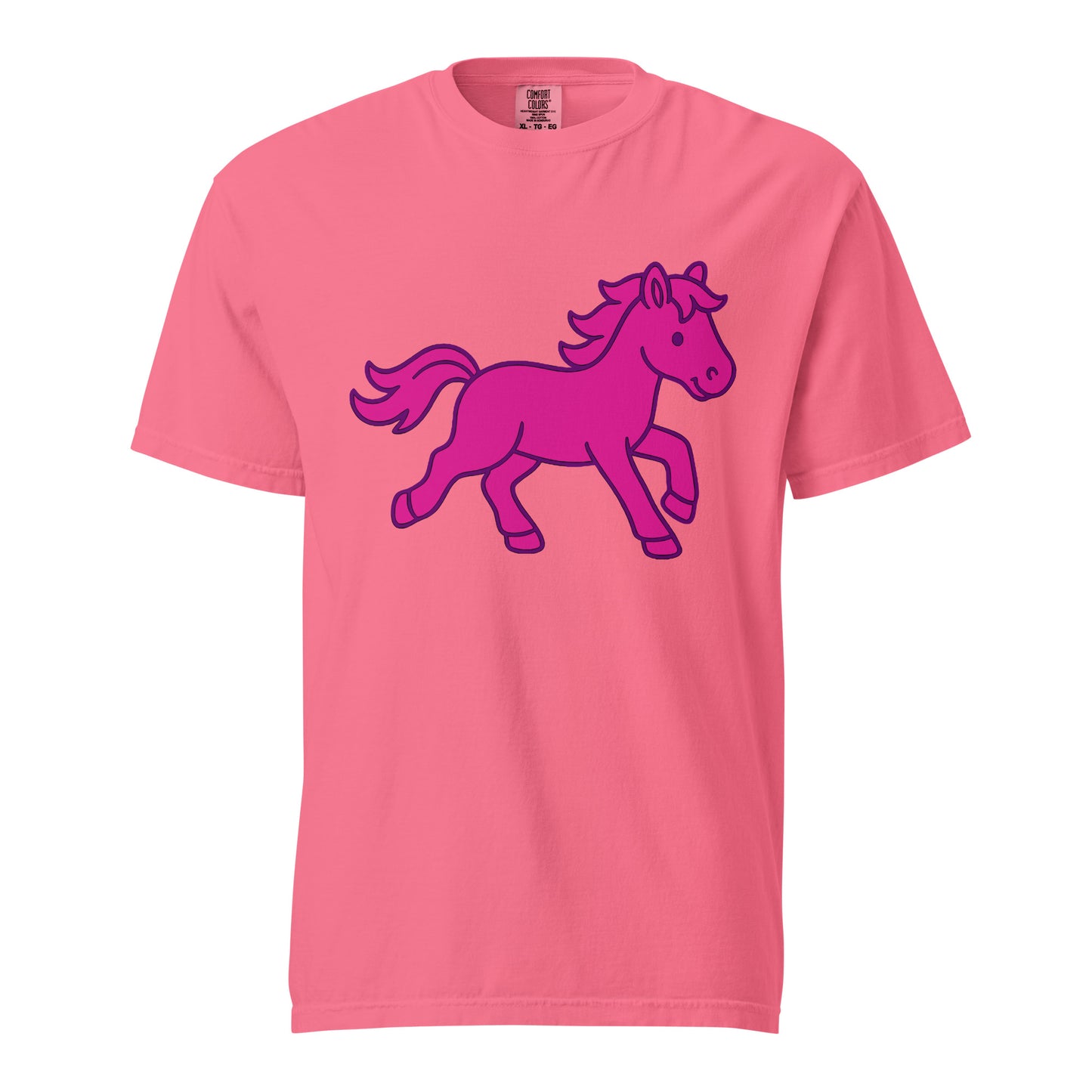 Signature | Comfort Colors T-Shirt | Pink Pony Athletic Club | Mascot Logo