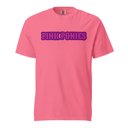 Signature | Comfort Colors T-Shirt | Pink Pony Athletic Club | Script Logo