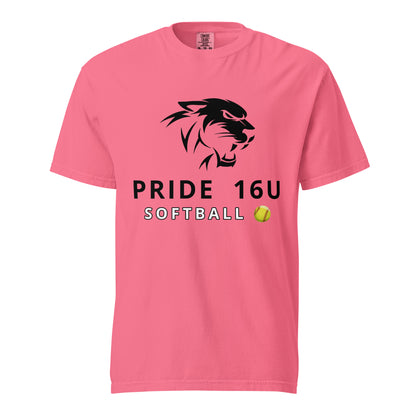 Signature | Comfort Colors T-Shirt | NNY Pride Softball | Emblem Logo