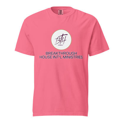 Signature | Comfort Colors T-Shirt | Breakthrough House International Ministries | Crest Logo