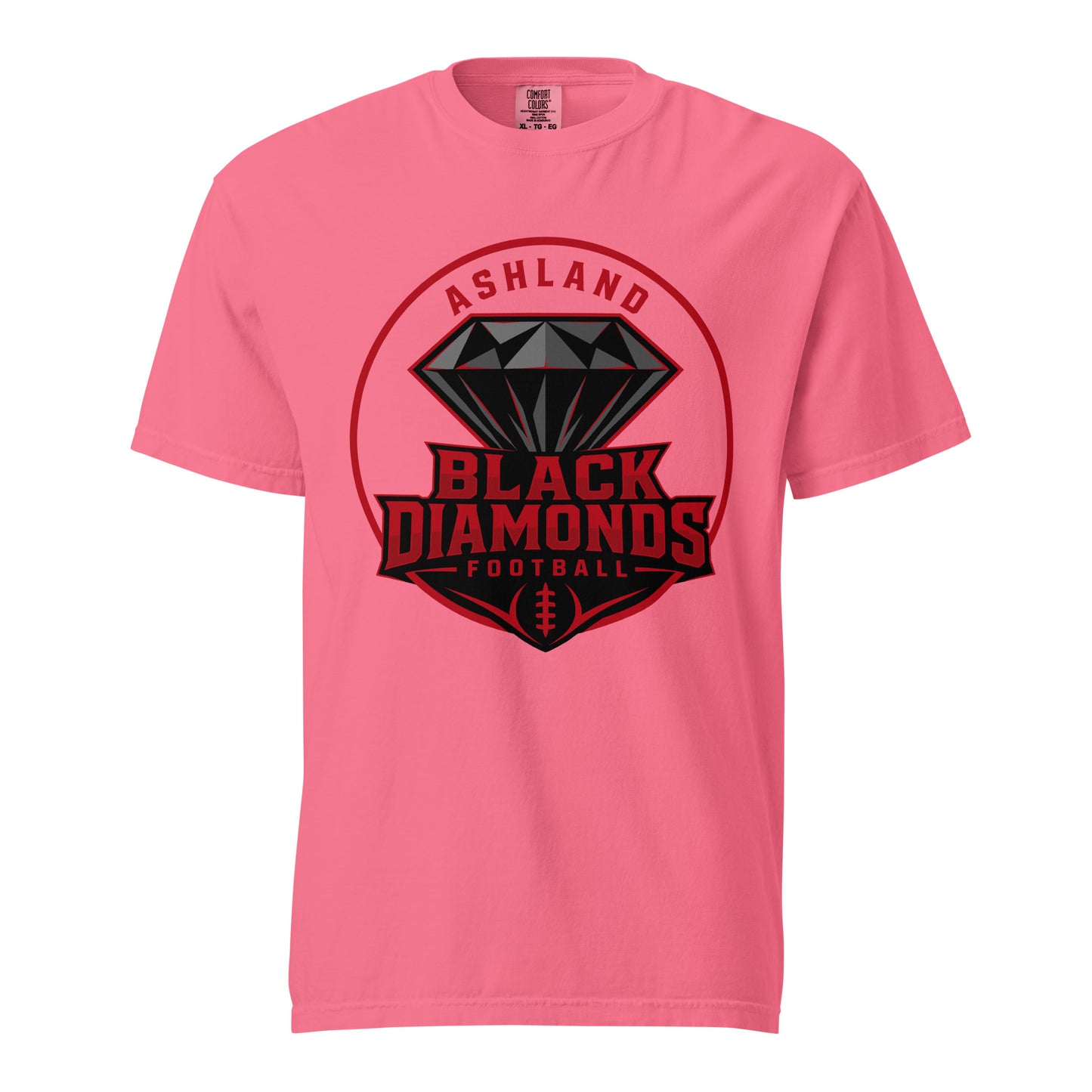 Signature | Comfort Colors T-Shirt | Ashland Black Diamonds | Badge Logo