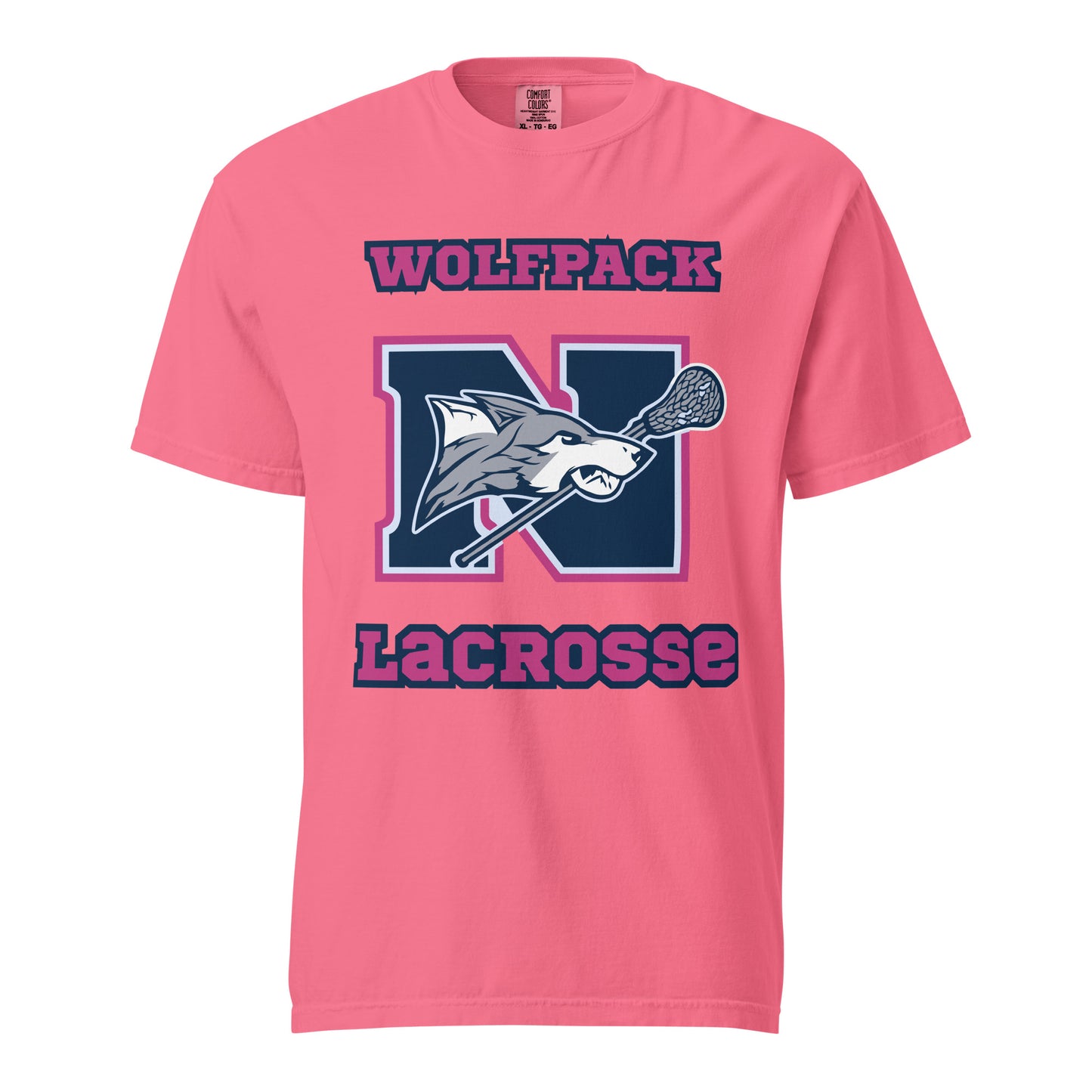 Signature | Comfort Colors T-Shirt | North Paulding Lacrosse | Apex Logo