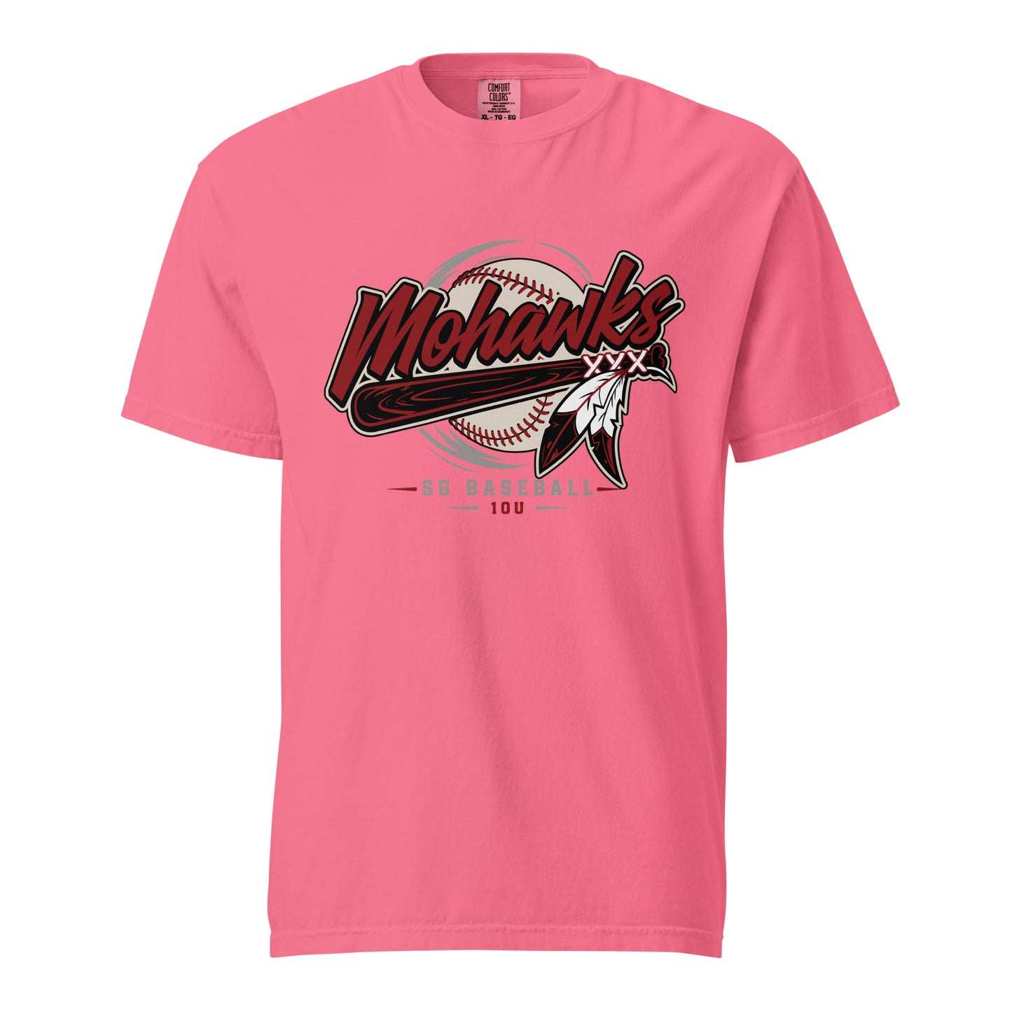 Signature | Comfort Colors T-Shirt | Mohawks | Vanguard Logo