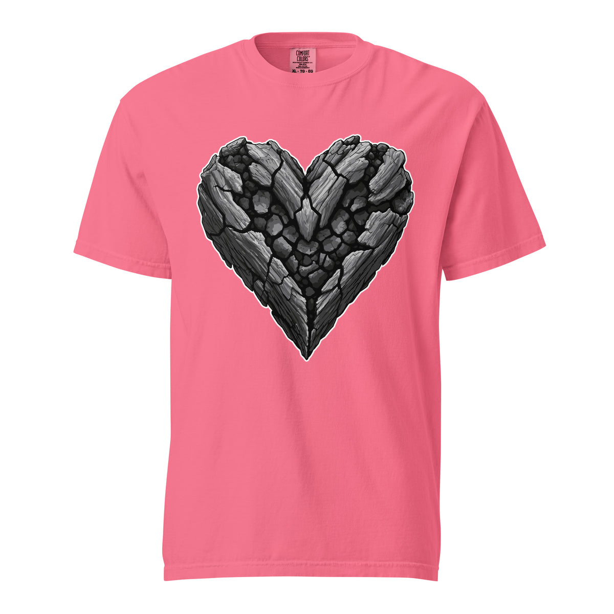 Signature | Comfort Colors T-Shirt | Obsidian Heartbeat | Emblem Logo