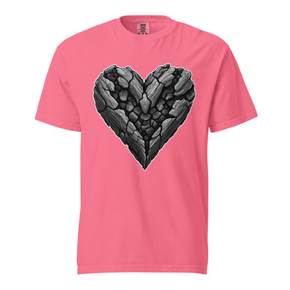 Signature | Comfort Colors T-Shirt | Obsidian Heartbeat | Emblem Logo