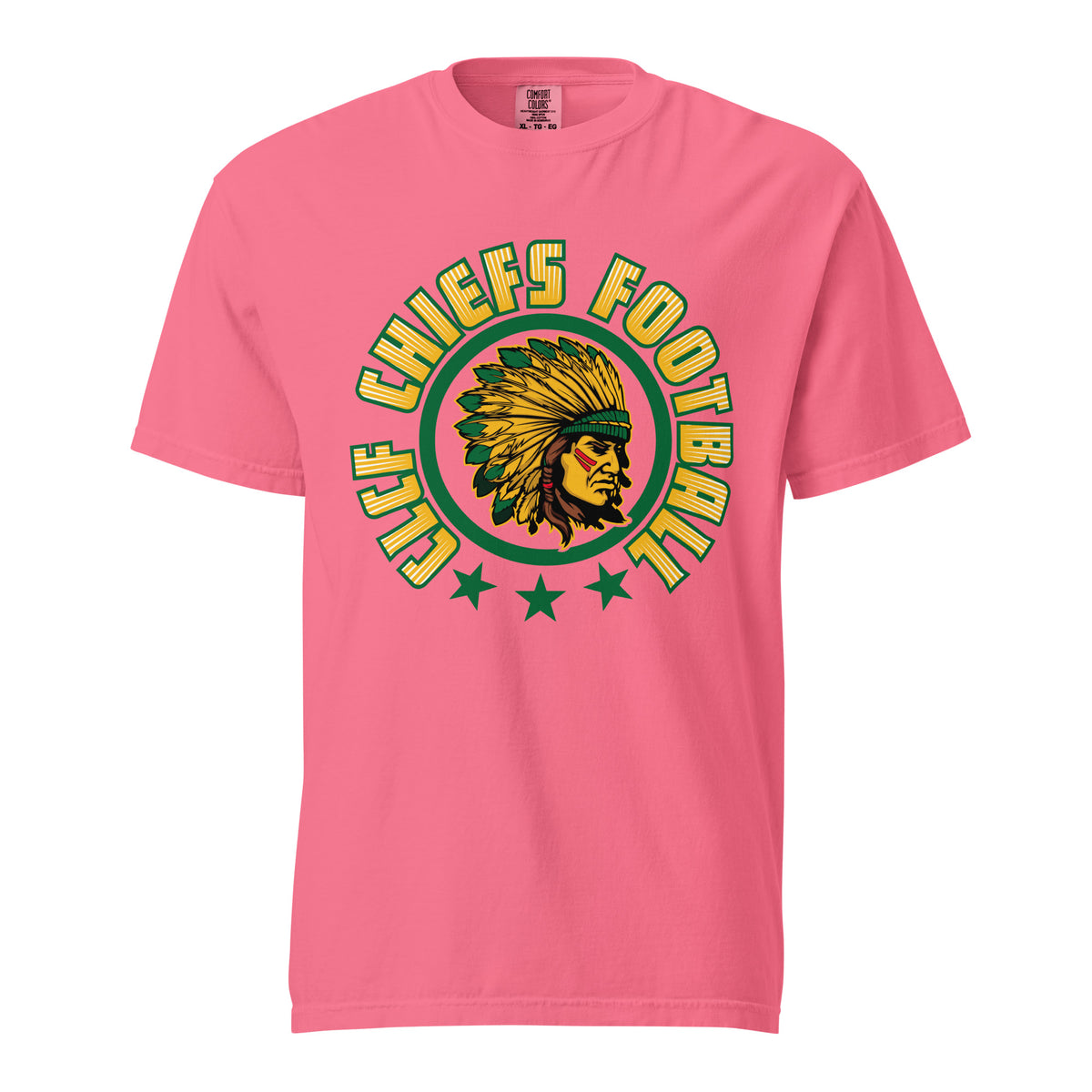 Signature | Comfort Colors T-Shirt | CLCF Chiefs | Emblem Logo