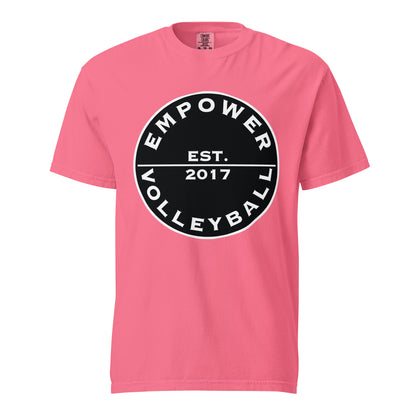 Signature | Comfort Colors T-Shirt | Empower Volleyball Club | Alpha Spike Logo