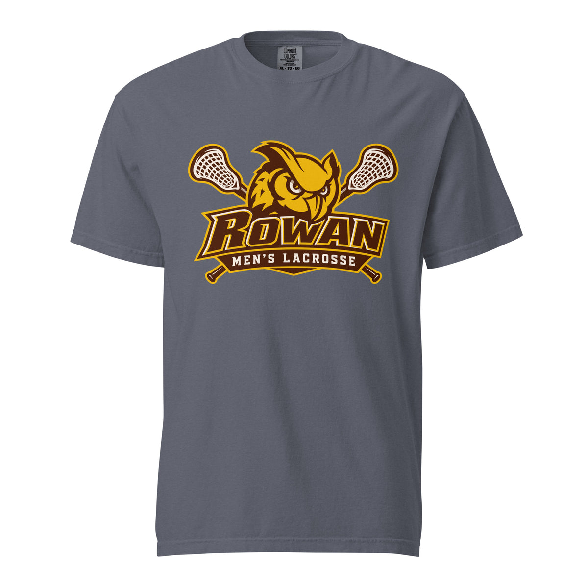 Signature | Comfort Colors T-Shirt | Rowan Men’s Lacrosse | Valor Logo
