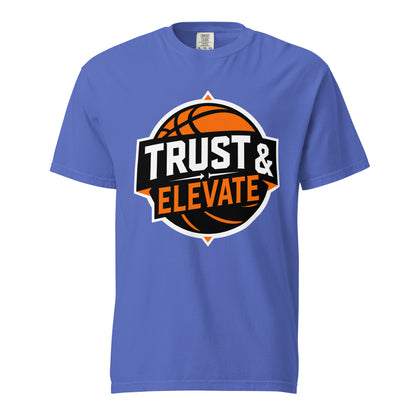 Signature | Comfort Colors T-Shirt | Trust & Elevate | Athletic Logo