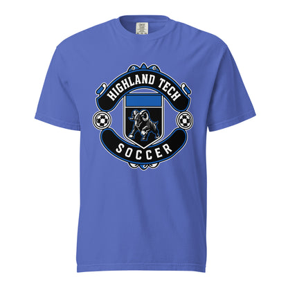 Signature | Comfort Colors T-Shirt | Highland Soccer | Emblem Logo