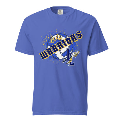 Signature | Comfort Colors T-Shirt | Indian Land Middle School Volleyball | Vanguard Warriors Logo