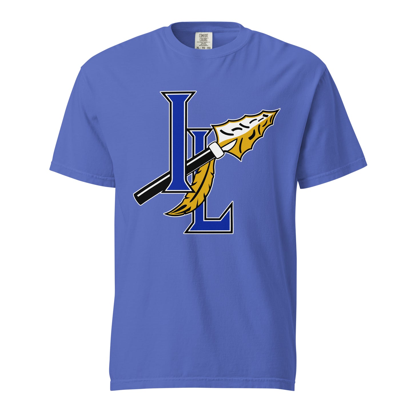 Signature | Comfort Colors T-Shirt | Indian Land Middle School Volleyball | Spear Athletic Logo