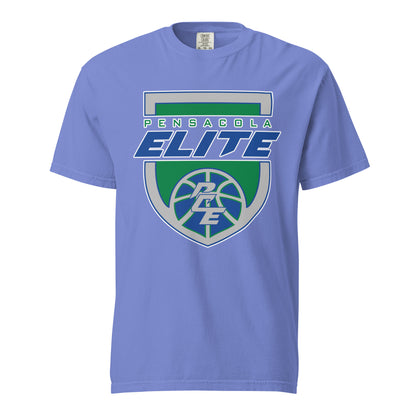 Signature | Comfort Colors T-Shirt | Pensacola Elite Inc. | Shield Logo