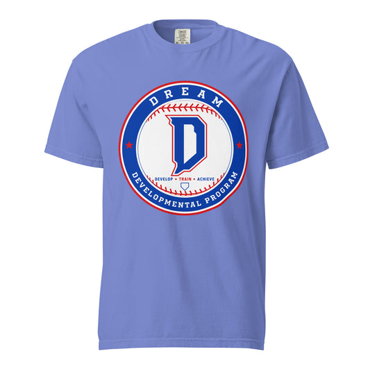 Signature | Comfort Colors T-Shirt | Dream Developmental Program | Badge Logo